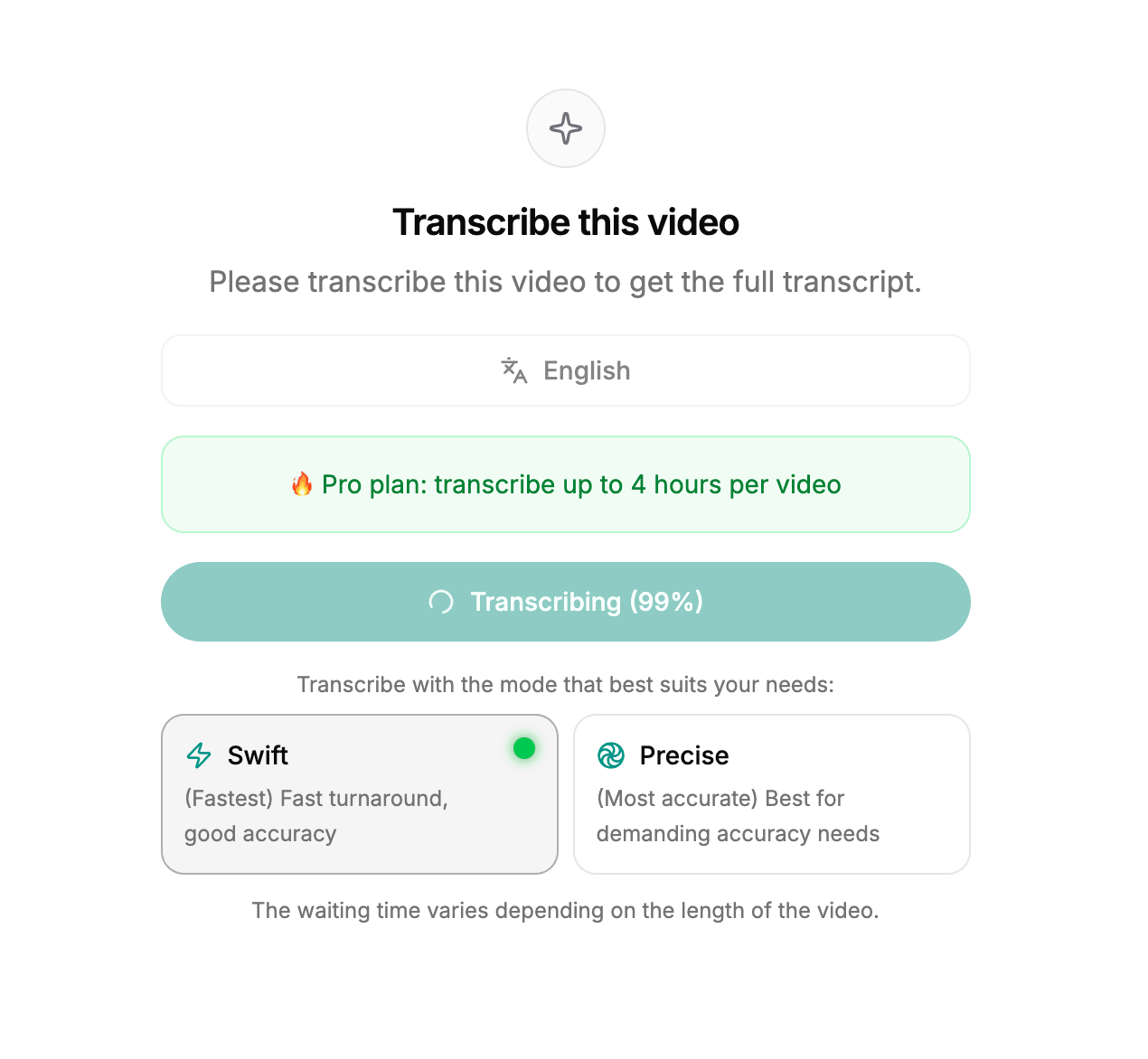 Get Vimeo Transcripts in Minutes